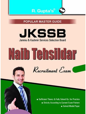 RGupta Ramesh JKSSB: Naib Tehsildar Recruitment Exam Guide English Medium